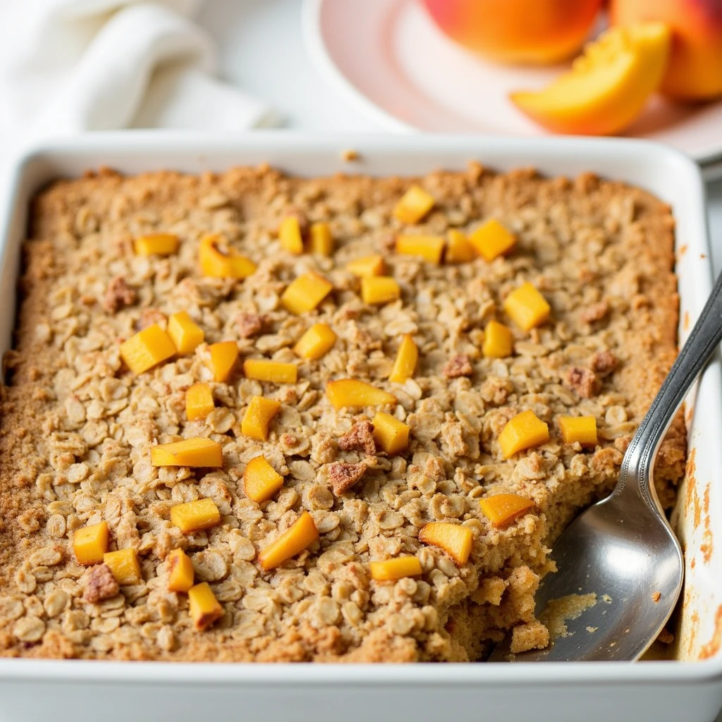 Peach Oatmeal